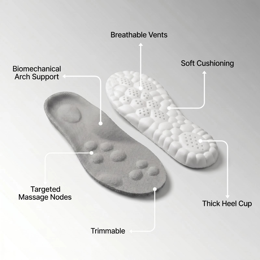 Semelles 4D - Technologie & Confort