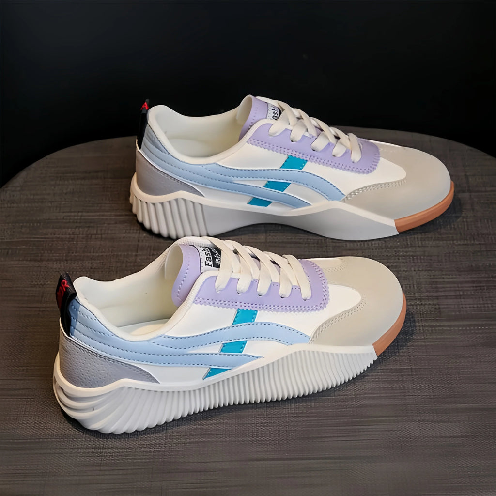 Serenity Ortopediske Sneakers for Dame — Himmelblå, bilde 3